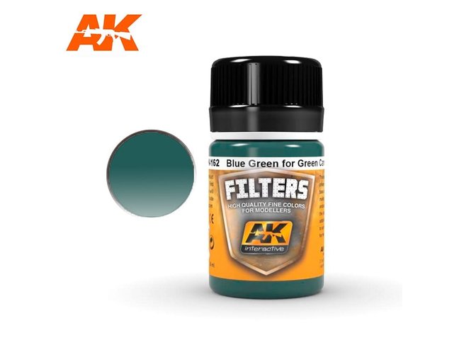 AK Interactive Blue Green for Green Camo