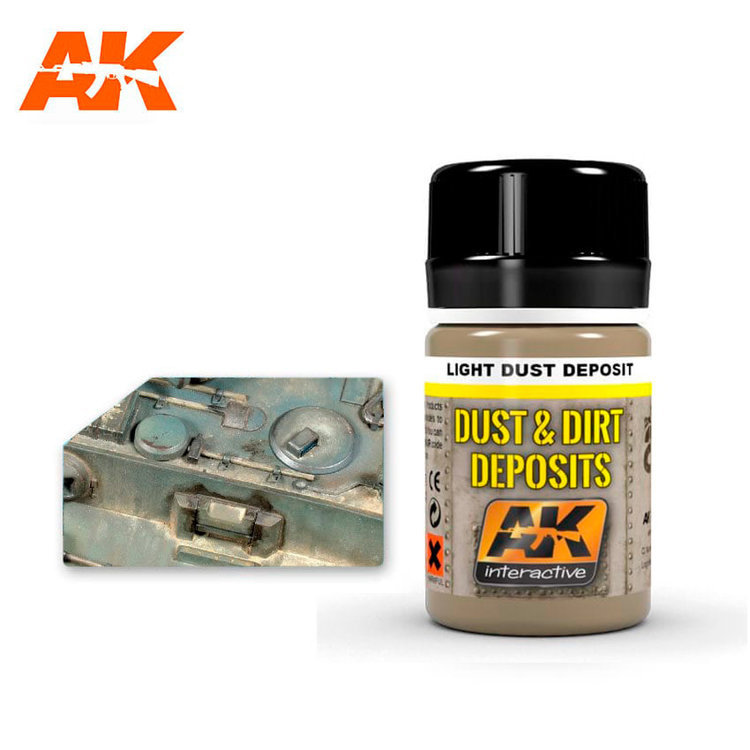 AK Interactive AK Interactive - Weathering Effects: Light Dust Deposits