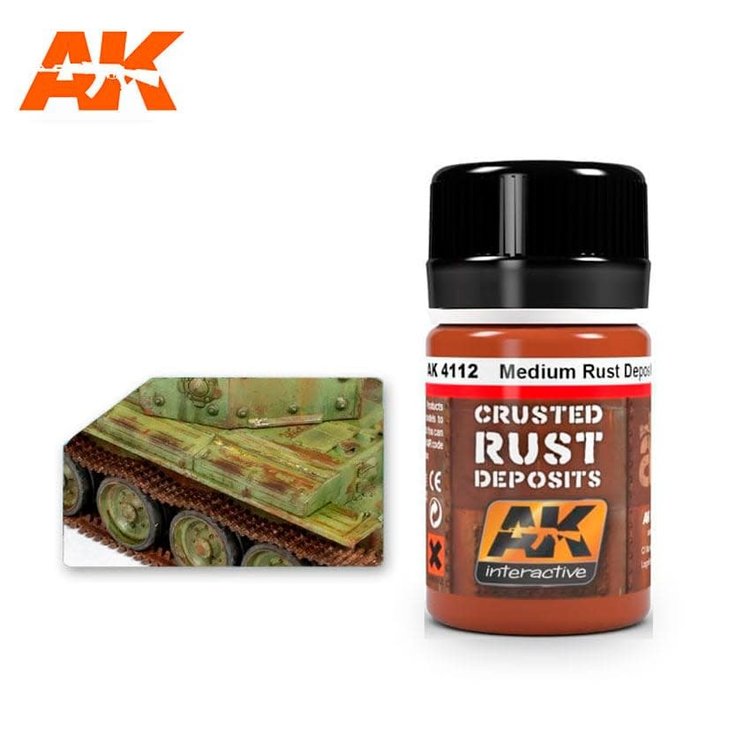 AK Interactive AK Interactive - Weathering Effects: Medium Rust Deposits