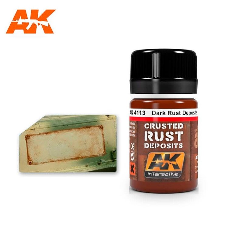 AK Interactive AK Interactive - Weathering Effects: Dark Rust Deposits