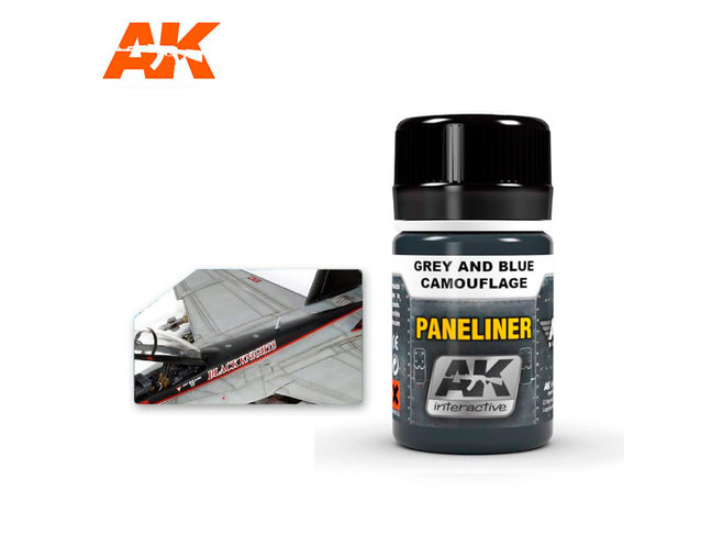 AK Interactive Panliner for Grey and Blue Camouflage
