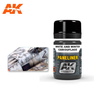 AK Interactive Paneliner for White and Winter Camouflage