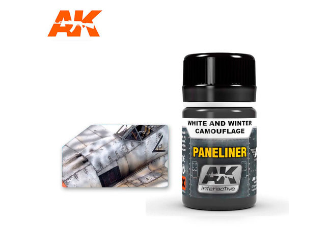 AK Interactive Paneliner for White and Winter Camouflage