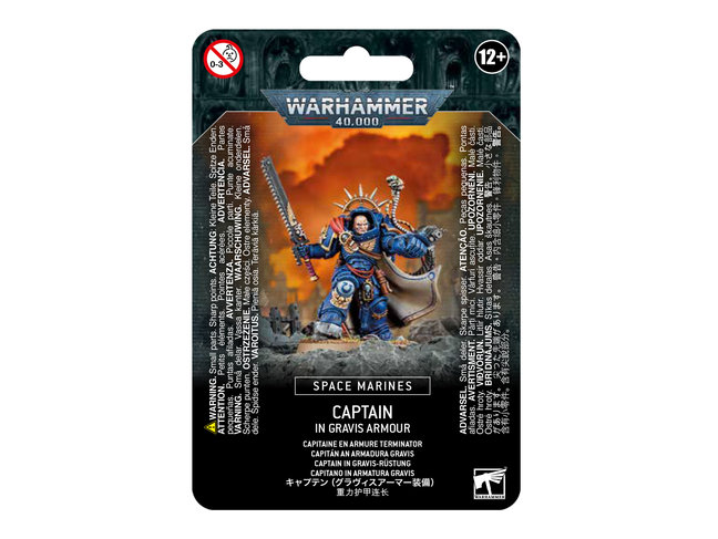 Games Workshop Warhammer Space Marines: Captain in Gravis Armour