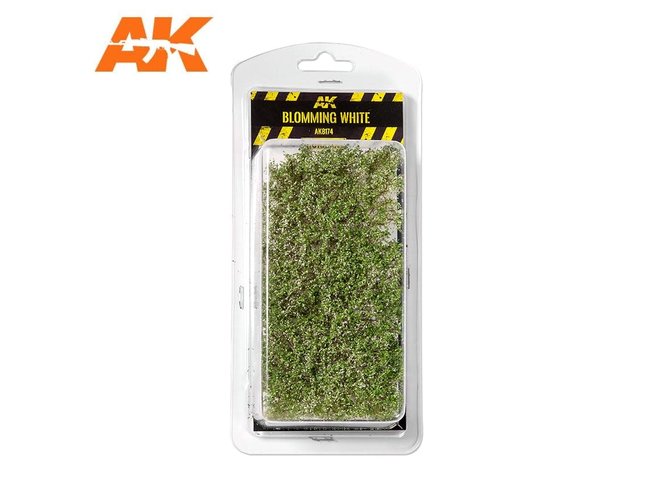 AK Interactive Blomming White Shrubberies