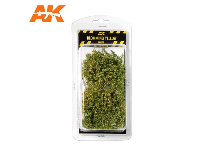 AK Interactive Blomming Yellow Shrubberies