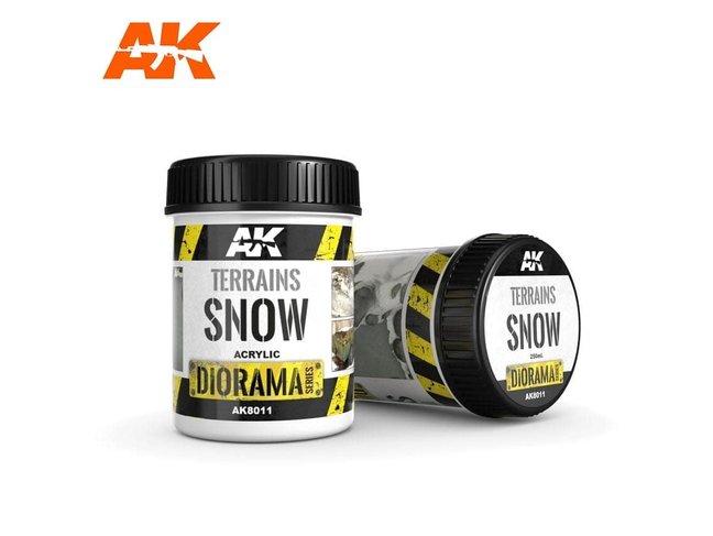 AK Interactive Terrains Snow 250ml
