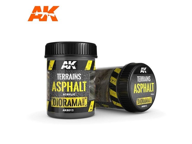 AK Interactive Terrains Asphalt 250ml