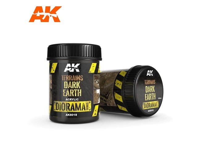AK Interactive Terrains Dark Earth 250ml