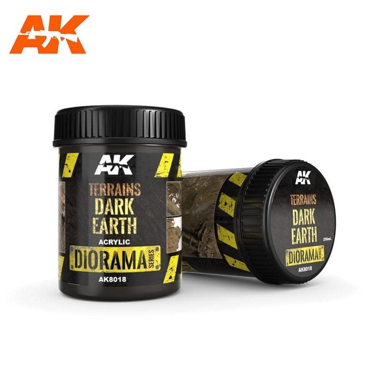 AK Interactive AK Interactive - Diorama: Terrains Dark Earth 250ml