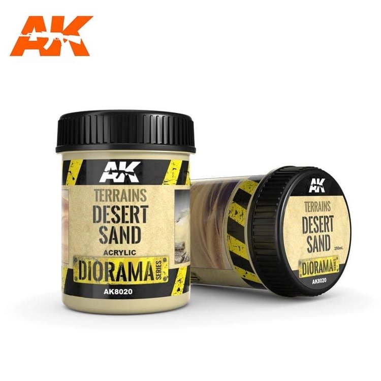 AK Interactive AK Interactive - Diorama: Terrains Desert Sand 250ml