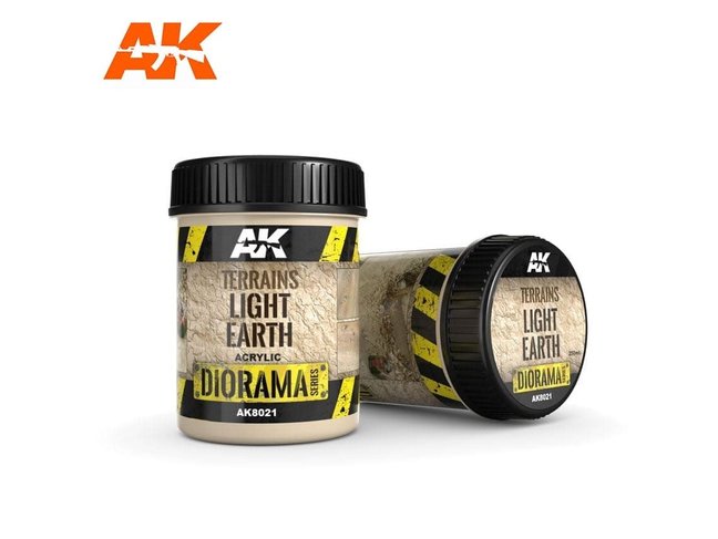 AK Interactive Terrains Light Earth 250ml