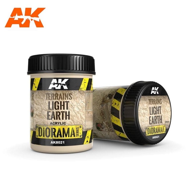 AK Interactive AK Interactive - Diorama: Terrains Light Earth 250ml
