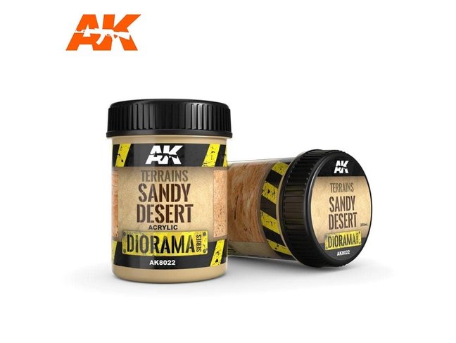 AK Interactive Terrains Sandy Desert 250ml
