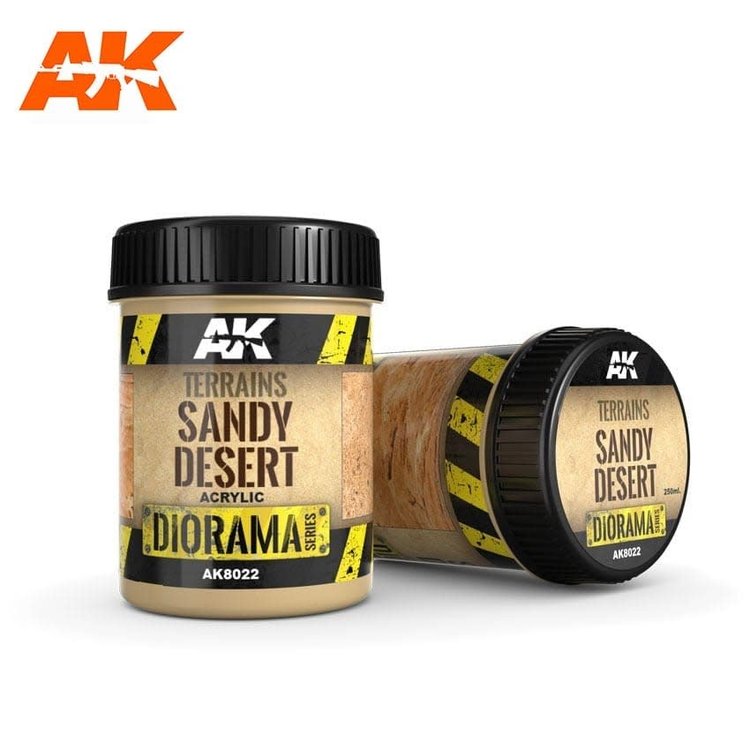 AK Interactive AK Interactive - Diorama: Terrains Sandy Desert 250ml