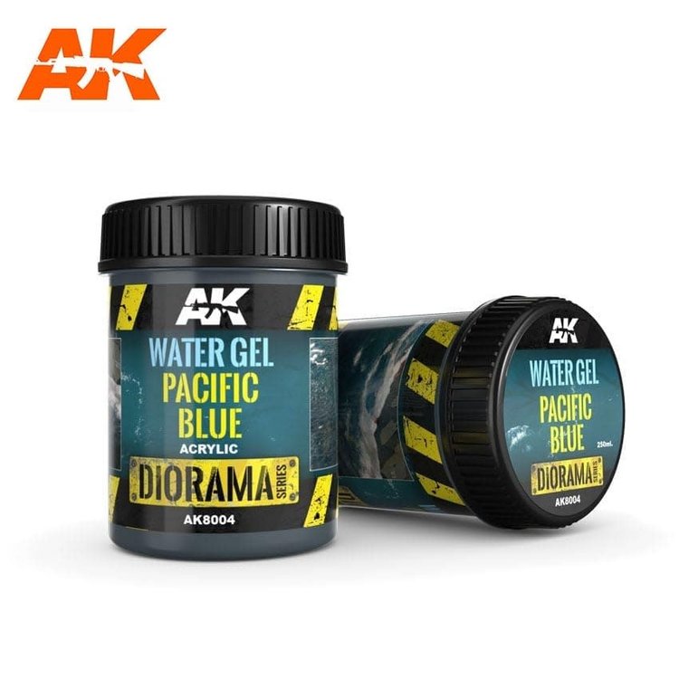 AK Interactive AK Interactive - Diorama: Water Gel Pacific Blue 250ml
