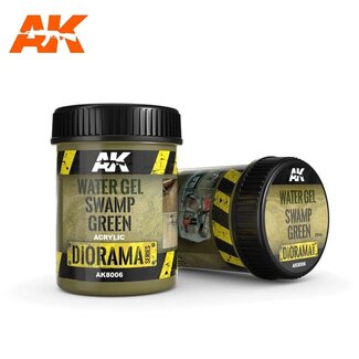 AK Interactive Water Gel Swamp Green 250ml