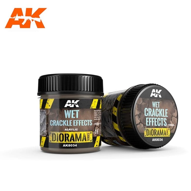 AK Interactive AK Interactive - Diorama: Wet Crackle Effects 100ml