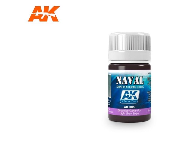 AK Interactive Streaking Grime for Light Grey Ships