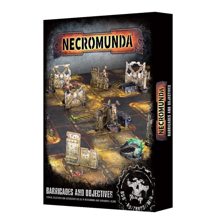 Games Workshop Warhammer Games Workshop - Warhammer - Necromunda: Barricades and Objectives