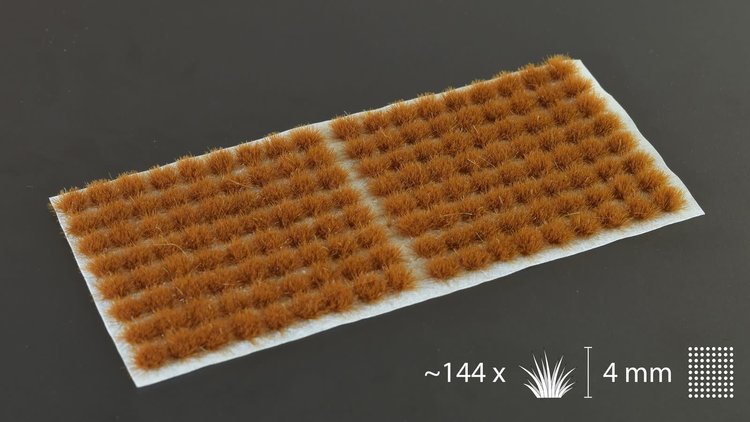 Gamers Grass GamersGrass: Tufts - Brown 4mm Small