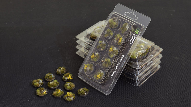 Gamers Grass GamersGrass: Bases - Highland Round 25mm Battle Ready