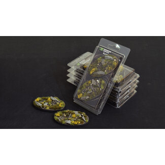 Gamers Grass Highland Oval 90mm Battle Ready