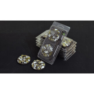 Gamers Grass Winter Round 60mm Battle Ready