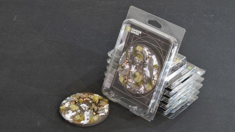 Gamers Grass GamersGrass: Bases - Winter Round 100mm Battle Ready