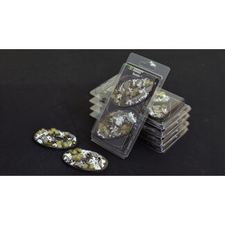 Gamers Grass Winter Oval 90mm Battle Ready