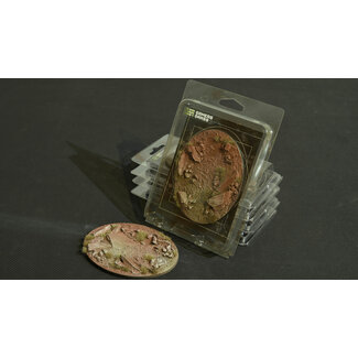 Gamers Grass Badlands Oval 120mm Battle Ready