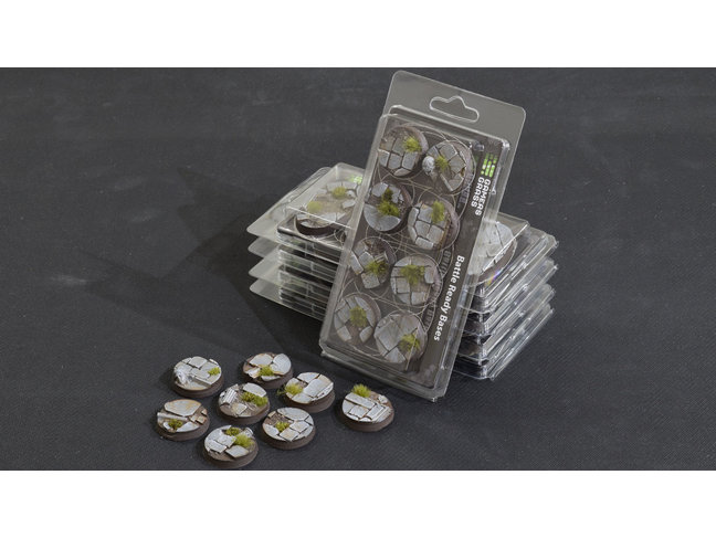 Gamers Grass Temple Round 32mm Battle Ready