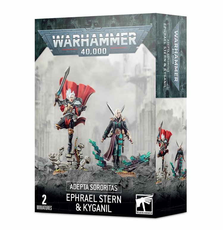 Games Workshop Warhammer Warhammer 40000 - Adepta Sororitas: Ephrael Stern & Kyganil