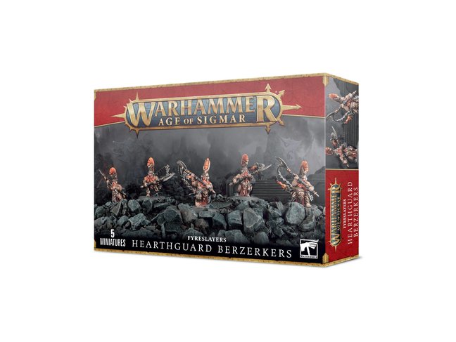 Games Workshop Warhammer Fyreslayers: Hearthguard Berzerkers