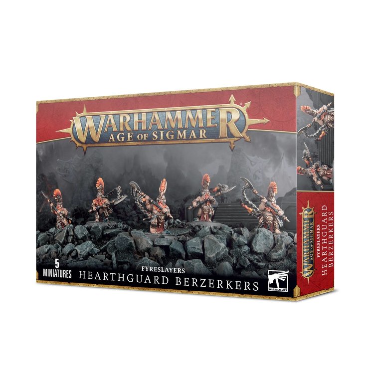 Games Workshop Warhammer Warhammer Age of Sigmar - Fyreslayers: Hearthguard Berzerkers