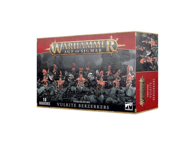 Games Workshop Warhammer Fyreslayers: Vulkite Berzerkers