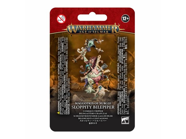 Games Workshop Warhammer Maggotkin of Nurgle: Sloppity Bilepiper