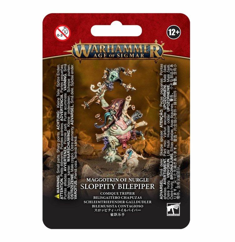 Games Workshop Warhammer Warhammer Age of Sigmar - Maggotkin of Nurgle: Sloppity Bilepiper