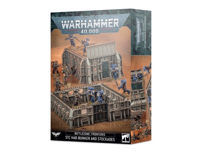 Games Workshop Warhammer Battlezone: Fronteris - STC Hab-Bunker and Stockades