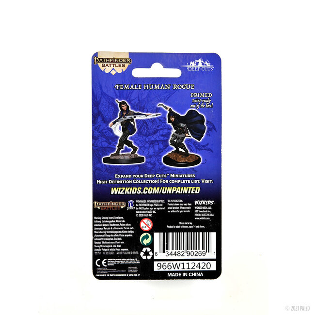 Wizkids Wizkids - Pathfinder Battles: Female Human Rogue