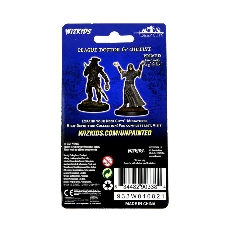 Wizkids Wizkids - Pathfinder Battles: Plague Doctor and Cultist