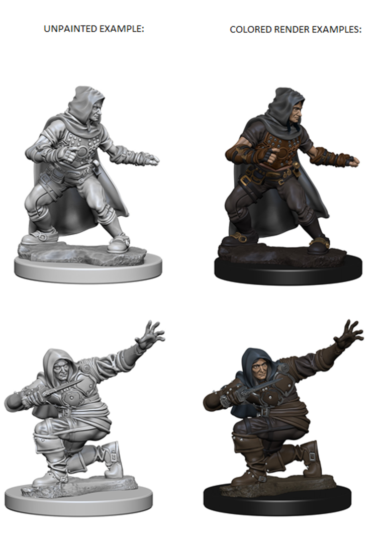 Wizkids Wizkids - Pathfinder Battles: Human Male Rogue