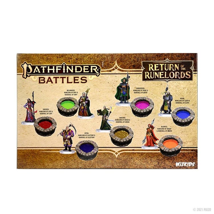 Wizkids Wizkids - Pathfinder Battles: Return of the Runelords