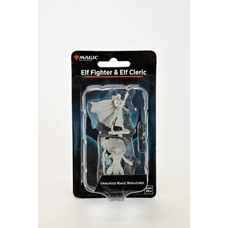 Wizkids Elf Fighter & Elf Cleric