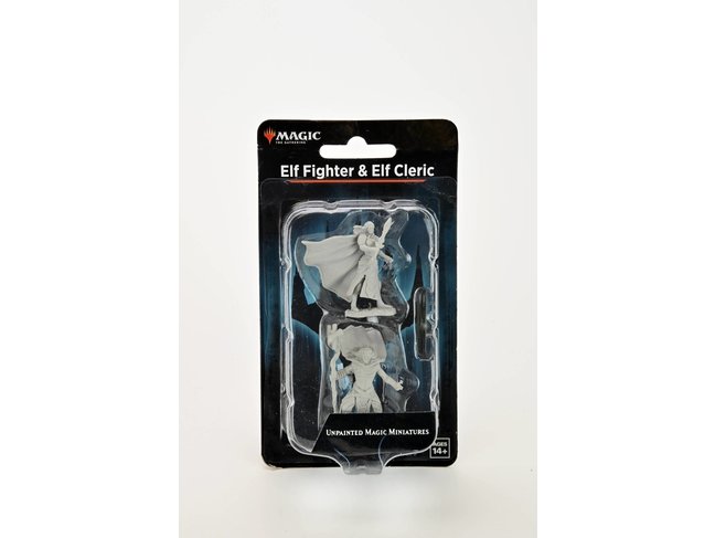Wizkids Elf Fighter & Elf Cleric