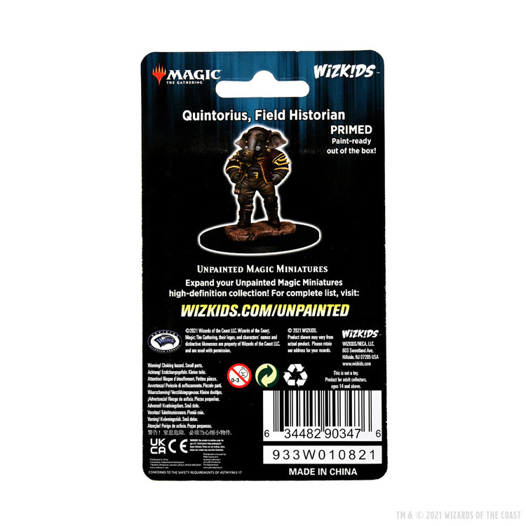 Wizkids Wizkids - Magic Miniatures: Quintorius, Field Historian