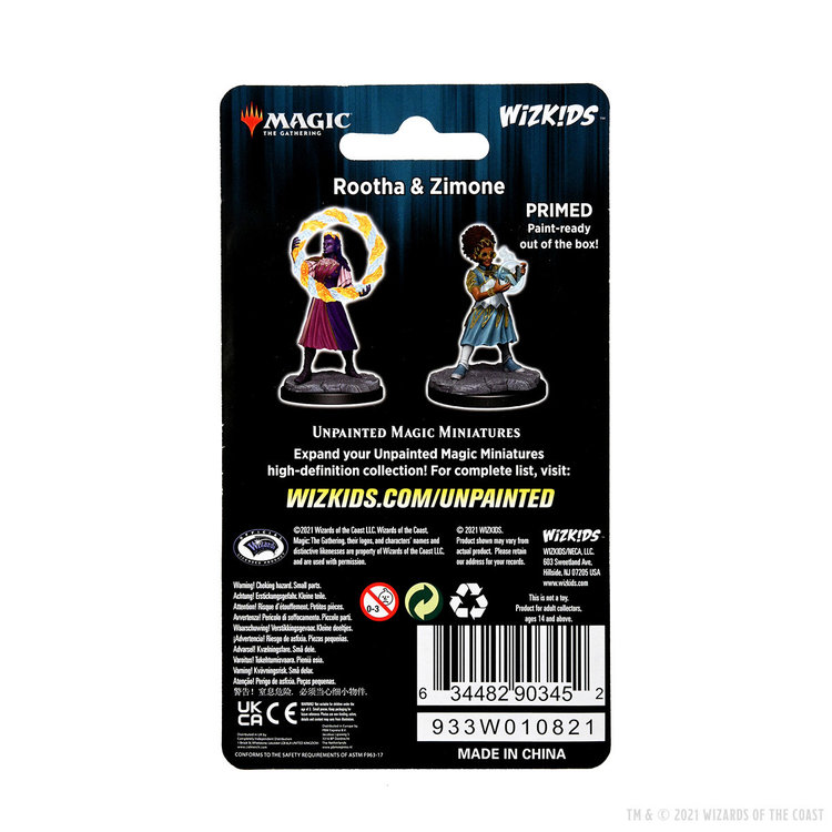 Wizkids Wizkids - Magic Miniatures: Rootha & Zimone