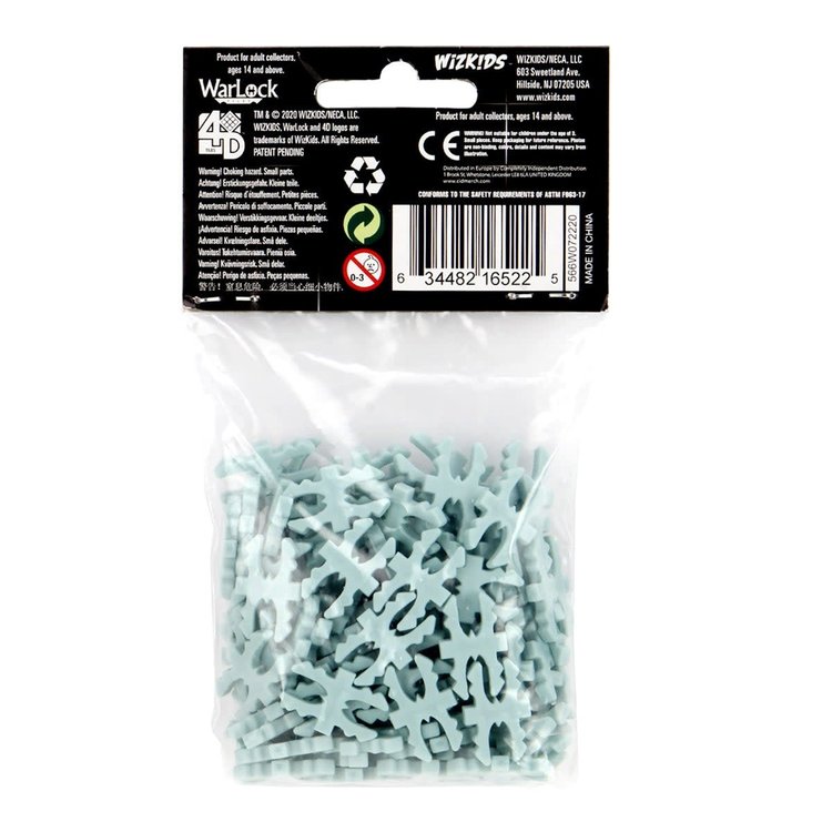 Wizkids Wizkids: WarLock Tiles - Clips (100 Stk.)