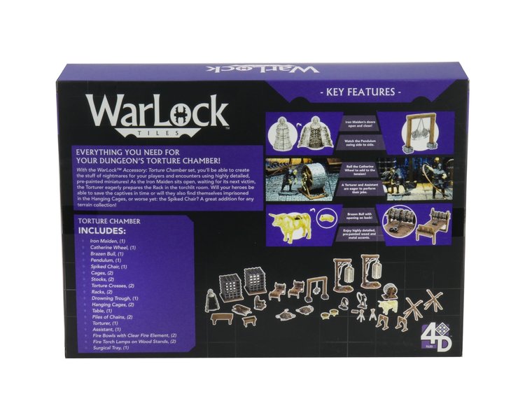 Wizkids Wizkids: WarLock Tiles - Torture Chamber