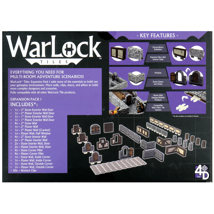 Wizkids Wizkids: WarLock Tiles - Expansion Pack 1
